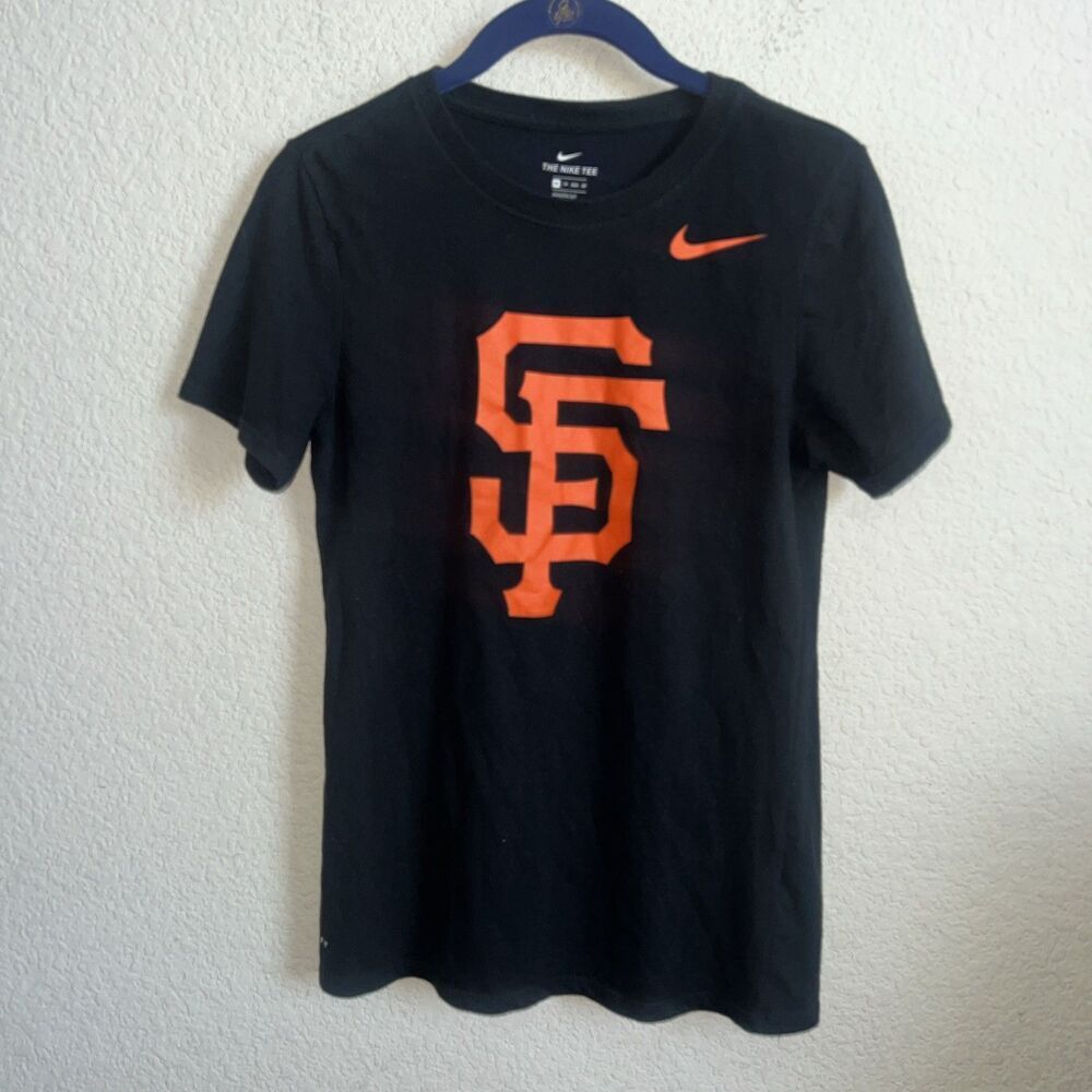 San Francisco Giants The Nike Tee Dri-Fit Shirt Womens XS Baseball